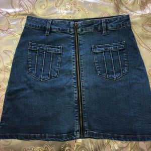 Denim skirt